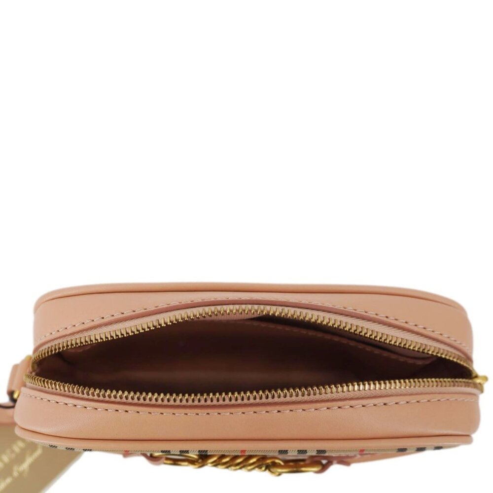 Burberry  1983 Knight Link Check Canvas Bumbag Beige - Picture 12 of 16